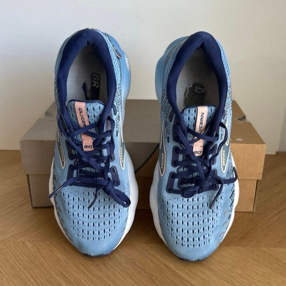 Brooks Glycerin 20 ‘Blissful Blue’ Women Running Sneakers- SZ 9.5 - Picture 3 of 12